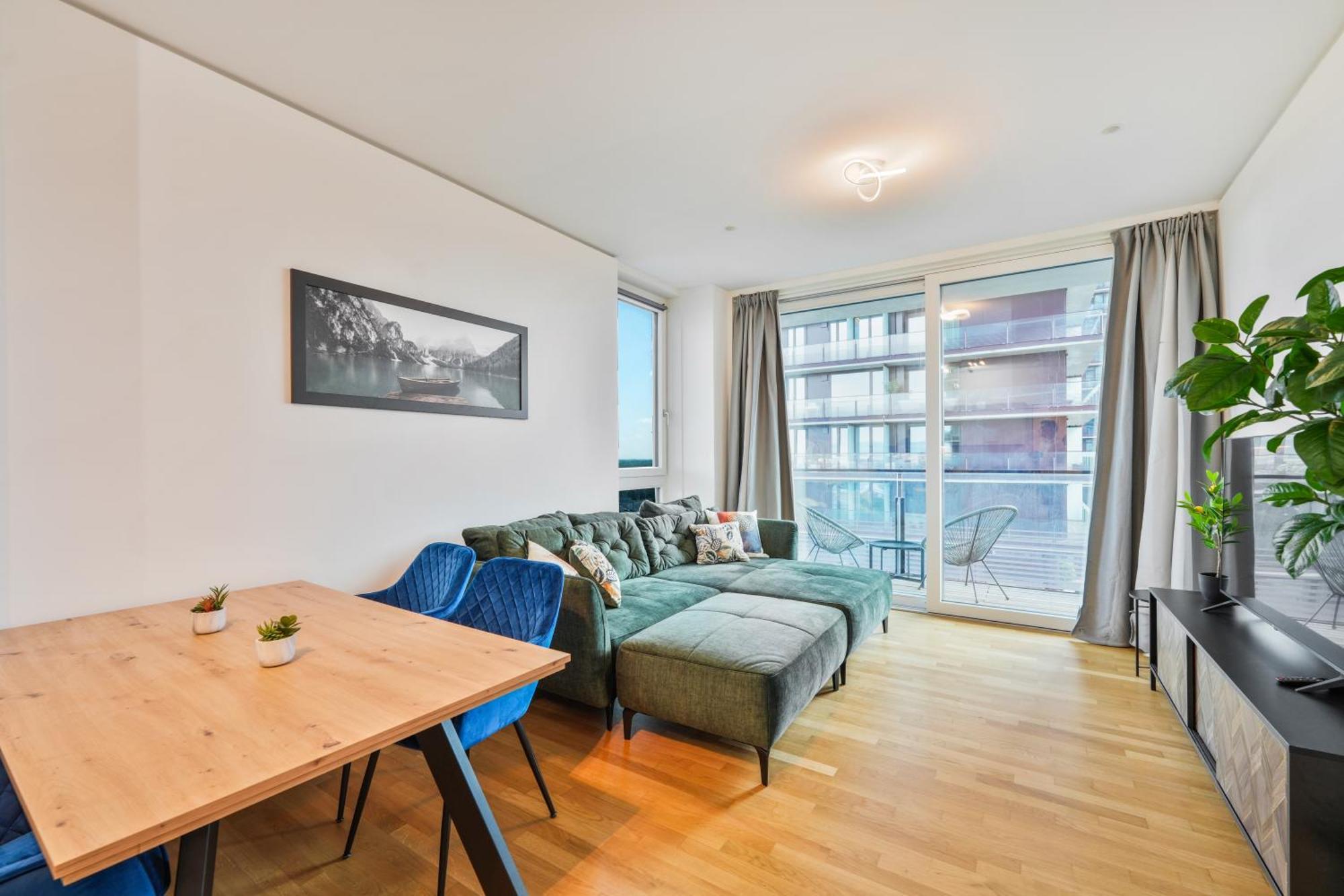 Vienna Sky Apartment I Rooftop Pool I Netflix Экстерьер фото